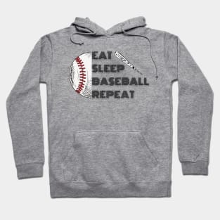 Eat Sleep Baseball Repeat Hoodie